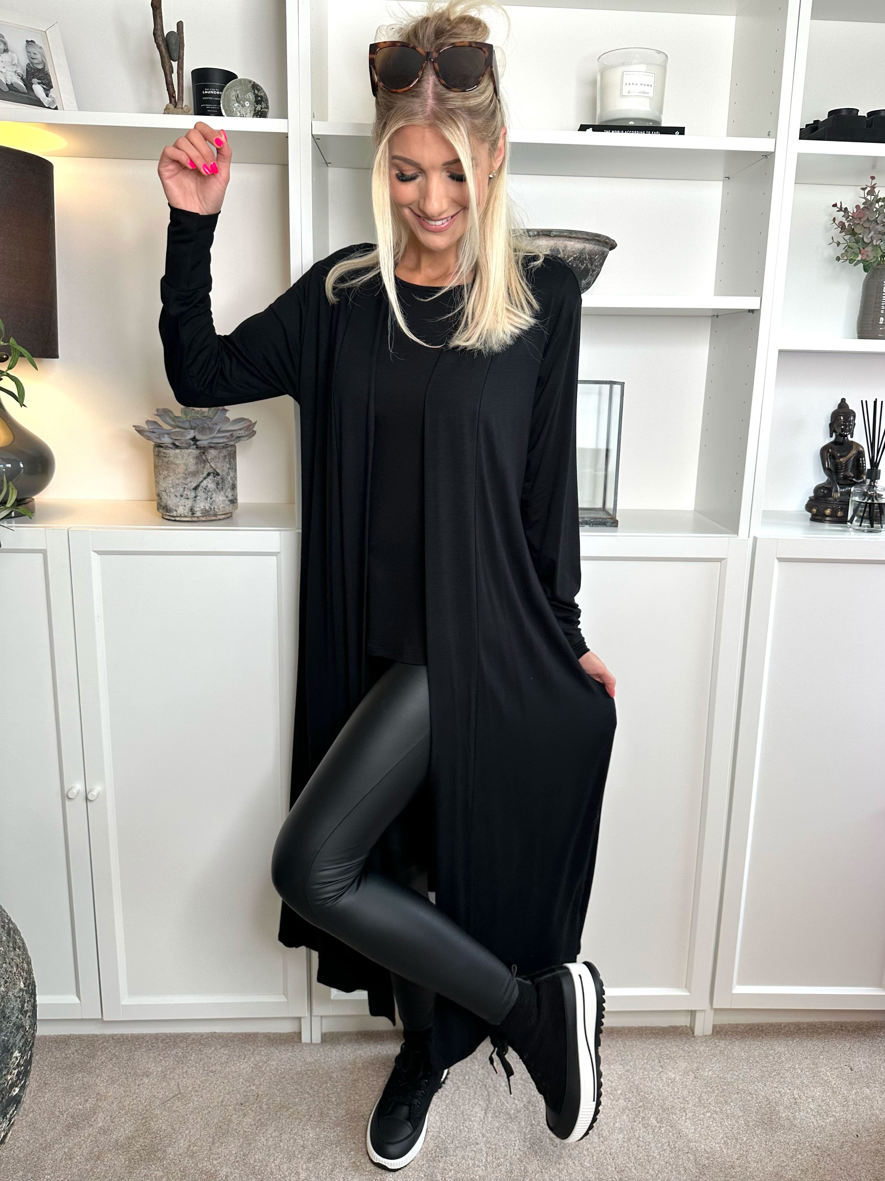 Mikkala - Lang basic cardigan (bestseller)
